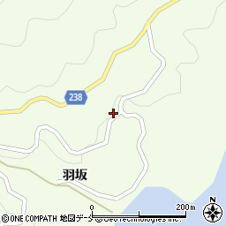 宮城県石巻市雄勝町桑浜羽坂39周辺の地図