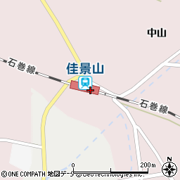 佳景山駅周辺の地図