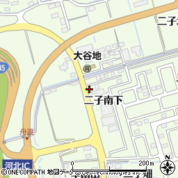 宮城県石巻市小船越二子南下138-1周辺の地図