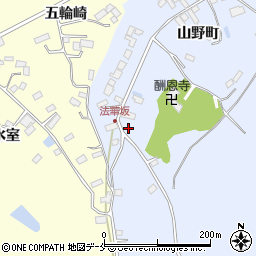 宮城県大崎市鹿島台船越山野町12周辺の地図