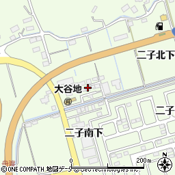 宮城県石巻市小船越二子北下周辺の地図