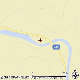 新潟県村上市塔下267周辺の地図