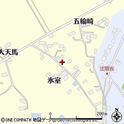 宮城県大崎市松山長尾氷室周辺の地図