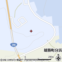 宮城県石巻市雄勝町水浜水浜52周辺の地図