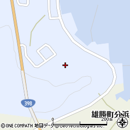 宮城県石巻市雄勝町水浜水浜62周辺の地図