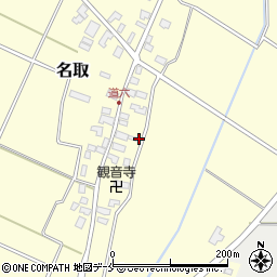 山形県村山市名取2476周辺の地図