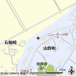 宮城県大崎市鹿島台船越山野町70周辺の地図