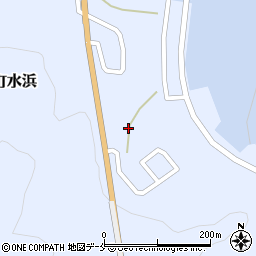 宮城県石巻市雄勝町水浜水浜83周辺の地図