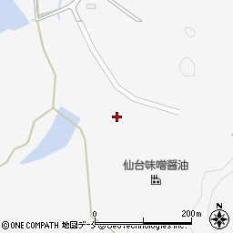 宮城県大崎市松山金谷屋敷前周辺の地図