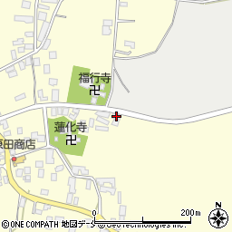 山形県村山市名取442周辺の地図