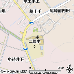 石巻市立二俣小学校周辺の地図