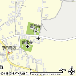 山形県村山市名取87周辺の地図