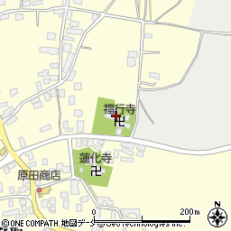 福行寺周辺の地図