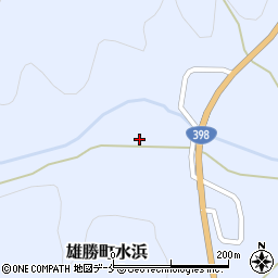 宮城県石巻市雄勝町水浜水浜156周辺の地図