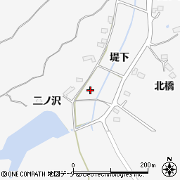 宮城県大崎市松山金谷堤下周辺の地図