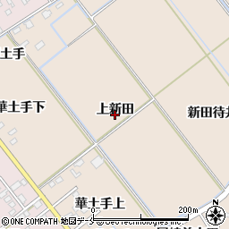 宮城県石巻市三輪田（上新田）周辺の地図