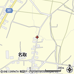 山形県村山市名取3093周辺の地図