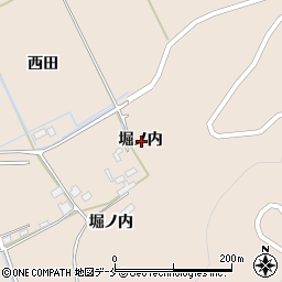 宮城県石巻市三輪田堀ノ内周辺の地図