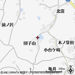 宮城県大崎市松山金谷江下周辺の地図