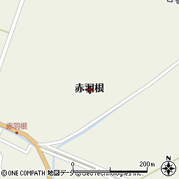 宮城県石巻市前谷地赤羽根周辺の地図