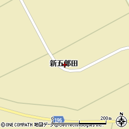 宮城県石巻市桃生町高須賀新五郎田周辺の地図