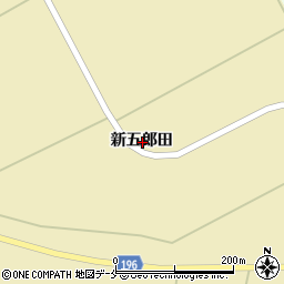 宮城県石巻市桃生町高須賀（新五郎田）周辺の地図