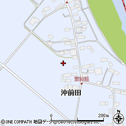宮城県大崎市鹿島台船越前田周辺の地図