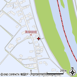 宮城県大崎市鹿島台船越本屋敷100-2周辺の地図