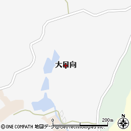 宮城県大崎市三本木蟻ケ袋（大日向）周辺の地図