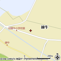 宮城県美里町（遠田郡）練牛（二号）周辺の地図