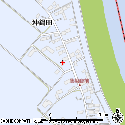 宮城県大崎市鹿島台船越鍋田52周辺の地図