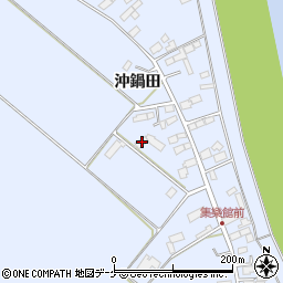 宮城県大崎市鹿島台船越鍋田71-2周辺の地図