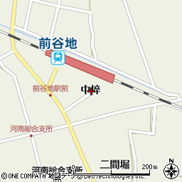 宮城県石巻市前谷地中埣周辺の地図