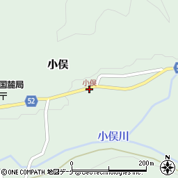 小俣周辺の地図