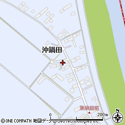 宮城県大崎市鹿島台船越鍋田24周辺の地図