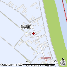 宮城県大崎市鹿島台船越鍋田24-1周辺の地図