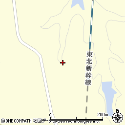 宮城県大崎市三本木桑折大松沢街道東周辺の地図