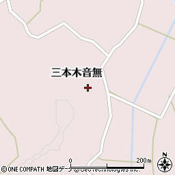 宮城県大崎市三本木音無周辺の地図