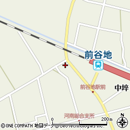 宮城県石巻市前谷地横須賀周辺の地図