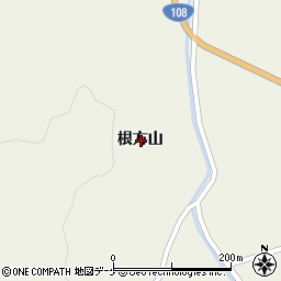 宮城県石巻市前谷地根方山周辺の地図