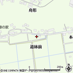 宮城県石巻市小船越道林前周辺の地図