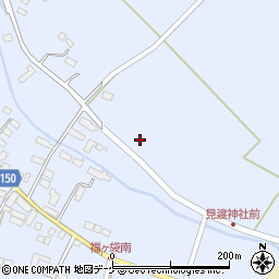 宮城県遠田郡美里町福ケ袋赤江浦周辺の地図