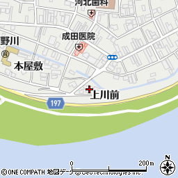 宮城県石巻市相野谷上川前周辺の地図