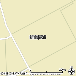 宮城県石巻市桃生町高須賀新南屋浦周辺の地図