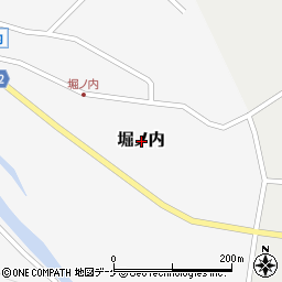 新潟県村上市堀ノ内周辺の地図