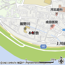 宮城県石巻市相野谷本屋敷周辺の地図