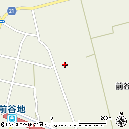 宮城県石巻市前谷地横沼周辺の地図