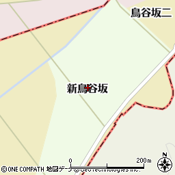 宮城県遠田郡美里町新鳥谷坂周辺の地図