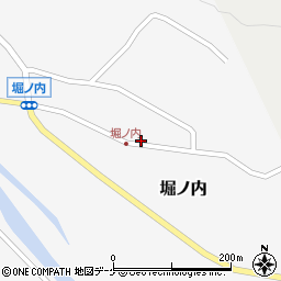 新潟県村上市堀ノ内71周辺の地図