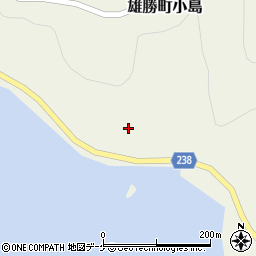 宮城県石巻市雄勝町小島小島4周辺の地図